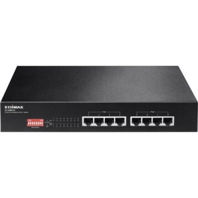 EDIMAX  ES-1008P - V2 - commutateur - 8 x 10/100 (PoE+) - de bureau - PoE+ (130 W)