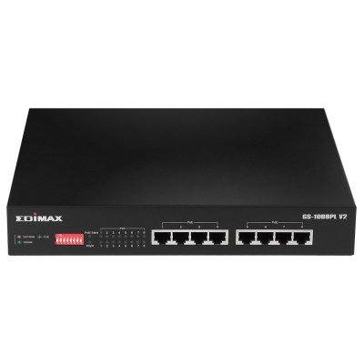 EDIMAX  gs-1008pl v2 switch 8xgbe poe+ GS-1008PL V2