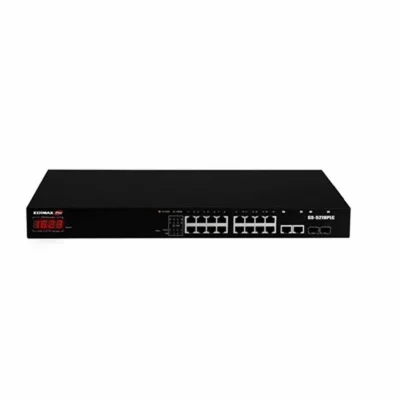 EDIMAX  pro gs-5216plc switch 18xgb poe+ 2xsfp surv GS-5216PLC