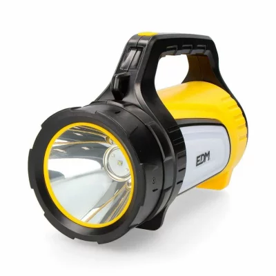 EDM  350 Lumens Portable Multifunction Flashlight And Powerbank Noir