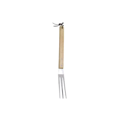 EDM  73853 Fourchette BBQ en acier inoxydable, multicolore, polyester
