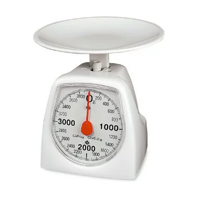 EDM  Mechanical Kitchen Scale Max 4kg Blanc One Size / EU Plug