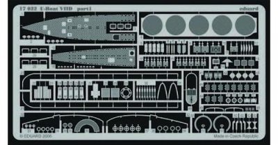 EDUARD  1:144 U-boot VIID (pour maquettes Revell) -1/144 - Accessoire