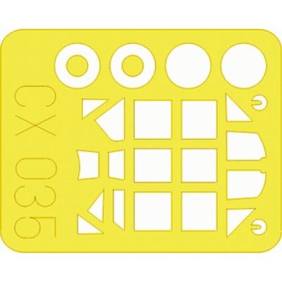 GENERIQUE Eduard Accessories cx035&nbsp;Mod&eacute;lisme Accessoires BF 109&nbsp;F de 4