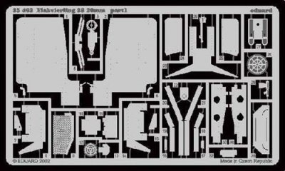 EDUARD  Flakvierling 38 (pour maquette Tamiya TA35091)- 1/35 - Access