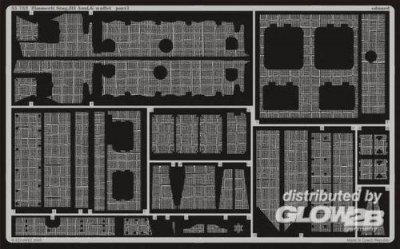 EDUARD  Sturmgeschutz III Ausf. G zimmerit (waffle) (pour maquettes Dr