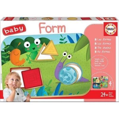  Educa Borras Baby Forms Multicolore