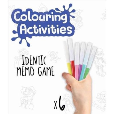 EDUCA  borras - coloring activities jeu de plateau identique