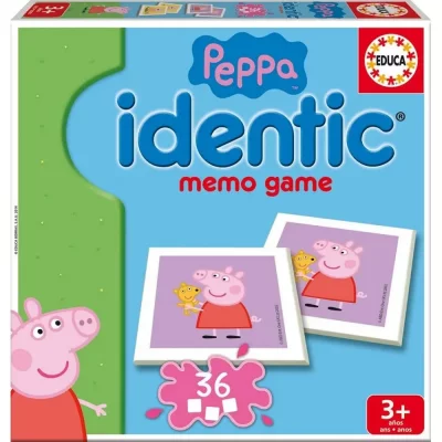PEPPA PIG Educa Borras Identic Memo  Multicolore