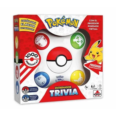 POKEMON Educa Borras Pok&eacute;mon Trivial Game Questions Argent&eacute;