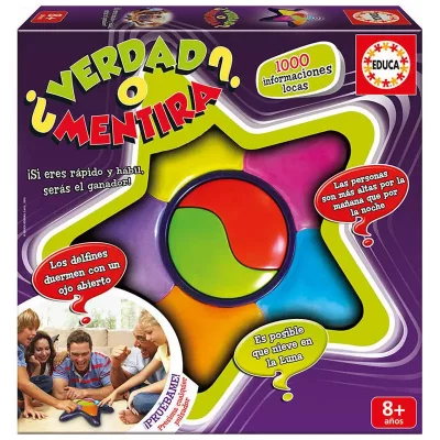 EDUCA BORRAS  Verdad O Mentira Spanish Multicolore