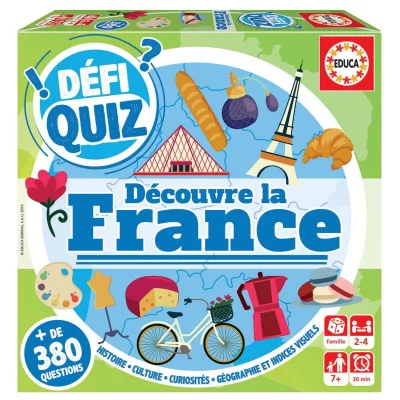 Educa Defi Quiz - Voyage En France