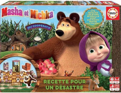 EDUCA  Jeu Masha Et Michka