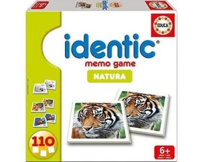 EDUCA  Nature Identic Memory Card Game (110 Piece)