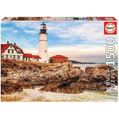 EDUCA  PUZZLE 1500 PHARE ET ROCHERS