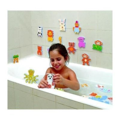 BSM Edushape - 547002/547009 - Bain Rigolo - Le Circuit/Les Dinosaures (lot de 2)