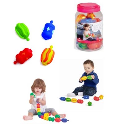 GENERIQUE Edushape - ed 997016 - l'original snap perles