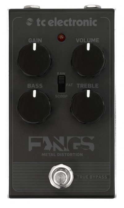TC ELECTRONIC Effets Guitares - FANGS METAL DISTORSION