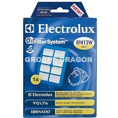 TORNADO Efh12w filtre hepa lavable pour aspirateur electrolux