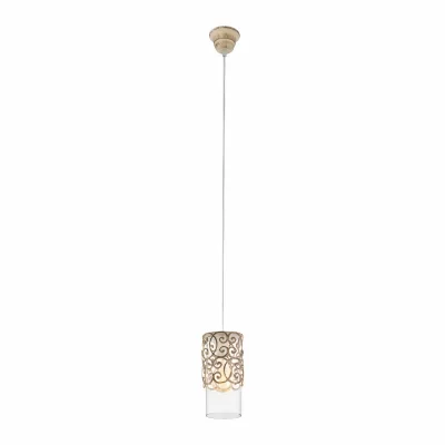 EGLO  49201 Suspension, Diff&eacute;rents Mat&eacute;riaux, Argent