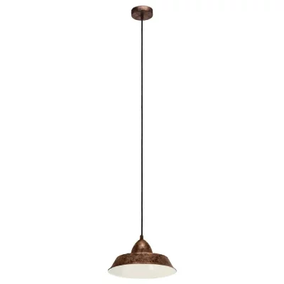 EGLO  49243 Suspension, Diff&eacute;rents mat&eacute;riaux, E27, Argent