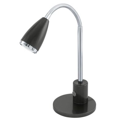 EGLO  92873&nbsp;Lampe de Bureau, M&eacute;tal, Gu10, Noir