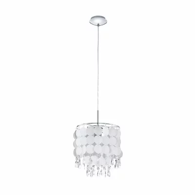 EGLO  93092 Suspension, M&eacute;tal, E27, Transparent