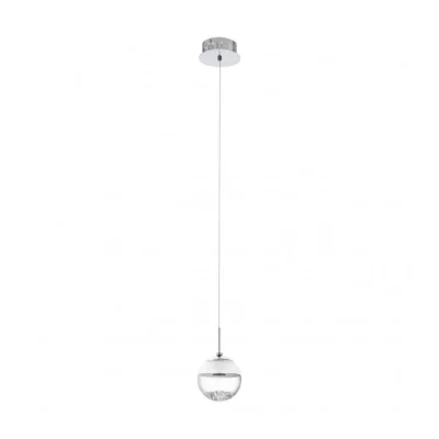 EGLO  93708&Nbsp;Lampe Boule Suspension M&Eacute;Tal Transparent