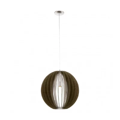 GENERIQUE Eglo 94636 Suspension, Diff&eacute;rents Mat&eacute;riaux, Argent