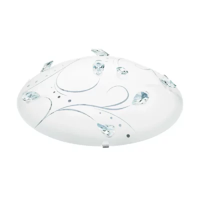EGLO  95689 Applique Murale/Plafonnier Blanc