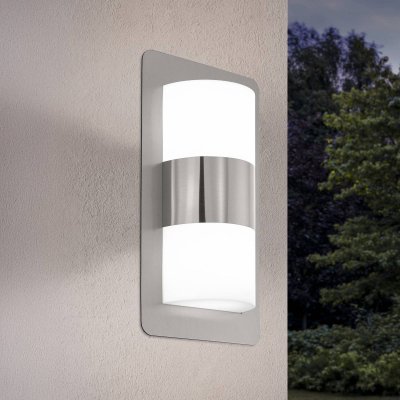 EGLO  Applique d&acute;ext&eacute;rieur Cistierna en acier inoxydable
