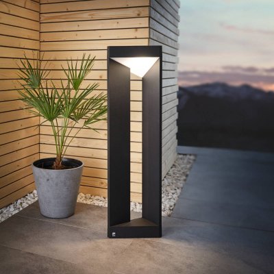 EGLO  Borne LED Nembro IP54 en aluminium moul&eacute; pression