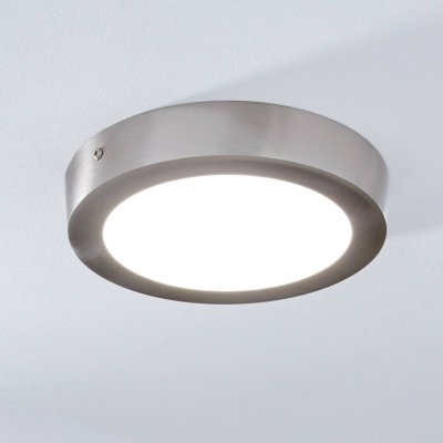 EGLO CONNECT  Fueva-C plafonnier &Oslash; 22,5&nbsp;cm nickel