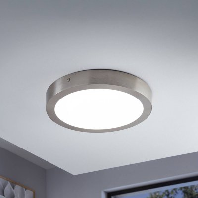 EGLO CONNECT  Fueva-C plafonnier rond 30&nbsp;cm nickel