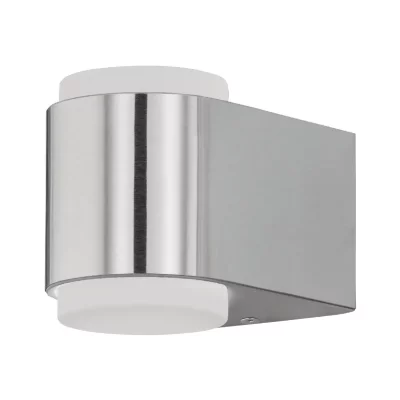 EGLO  lampe murale d'ext&eacute;rieur briones 2 x 3 w argent&eacute; 95079 415268
