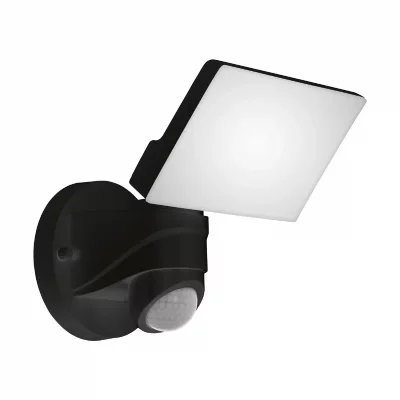 EGLO  lampe murale led &agrave; capteur d'ext&eacute;rieur pagino 13 w noir 425231
