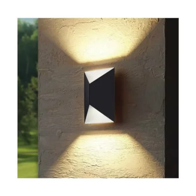 EGLO  lampe murale led d'ext&eacute;rieur predazzo 2x2,5 w blanc 425184