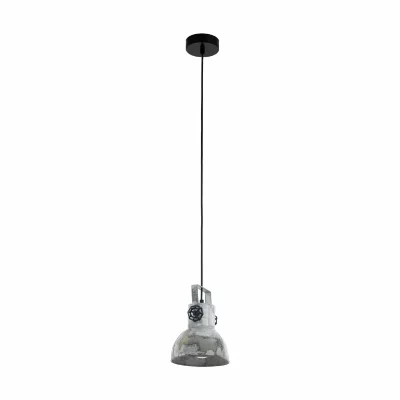 EGLO  lampe suspendue barnstaple noir zinc 425533