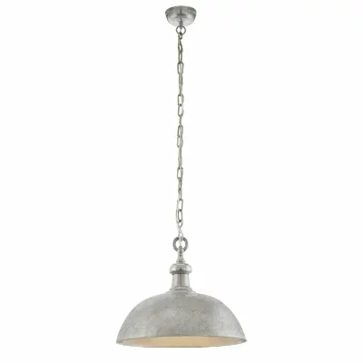 EGLO  Lampe suspendue Easington argent&eacute;