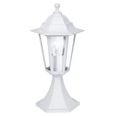 EGLO  Laterna 5 - Plafonnier ext&eacute;rieur &agrave; 1 lumi&egrave;re blanc IP44, E27