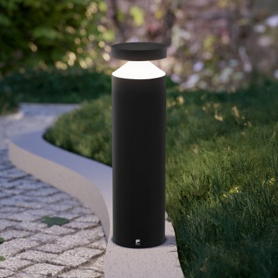 EGLO  melzo - borne d'&eacute;clairage ext&eacute;rieure &agrave; led noire ip44