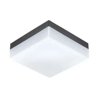 EGLO  sonella - plafonnier led ext&eacute;rieur affleurant anthracite ip44