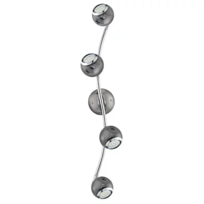 GENERIQUE Eglo - Spot led bimeda nickel-nero, chrome, GU10 max. 4X3W
