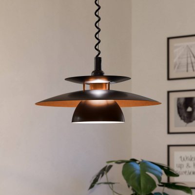EGLO  - Suspension brenda noir, E27 max. 1X60W