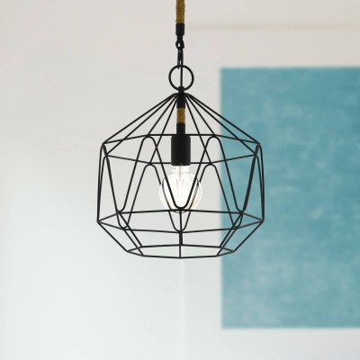 EGLO  Suspension Cottingham, cage, une lampe