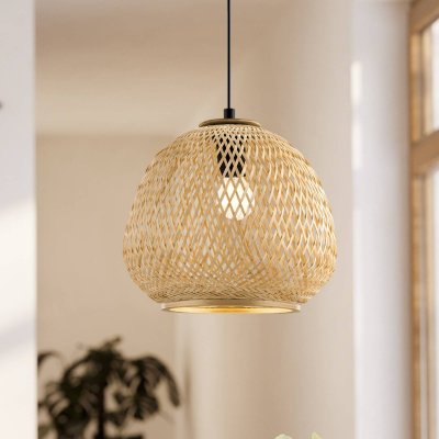 EGLO  Suspension Dembleby, une lampe, naturel