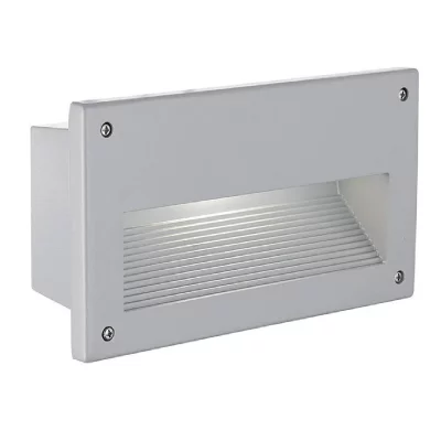 EGLO  Zimba Lampe encastrable, Argent&eacute;/Blanc, 22,7 X 12,7 X 13 cm