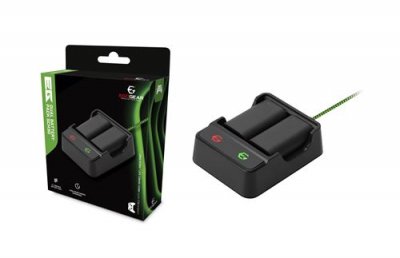 FIB RMS BE EgoGear - Double Pack de Batteries SCH30 Noir pour Xbox Series X S et Xbox One