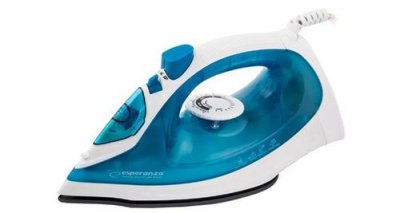 ESPERANZA Ehi002 fer &agrave; vapeur semelle c&eacute;ramique bleu, white 2200 watts. - 