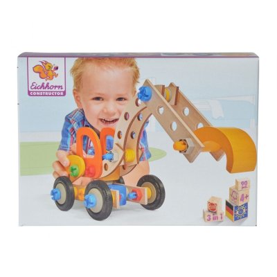 EICHHORN  - 100039087 - Jeu De Construction - Constructor - Excavatrice - 90 Pi&egrave;ces